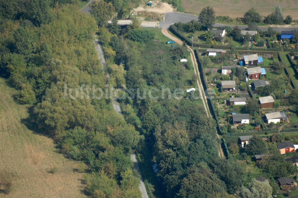 Luftaufnahme Berlin - Kleingarten-Siedlung Karow-Nord in Berlin