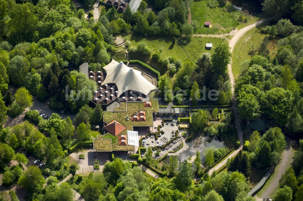 Luftaufnahme Arnsberg - Klettergarten Wildwald in Arnsberg im Bundesland Nordrhein-Westfalen