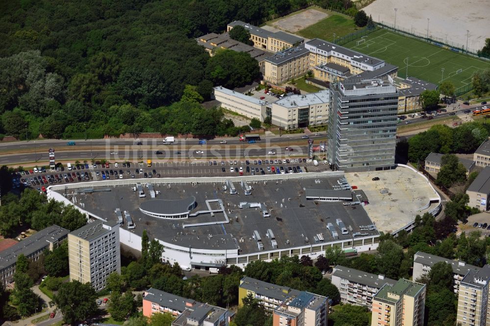 Luftbild Warschau - Klif Shopping Center in der Innenstadt von Warschau in Polen