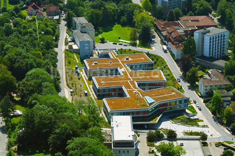 Luftbild Bielefeld - Klinik- Gebäudekomplex in Bielefeld im Bundesland Nordrhein-Westfalen, Deutschland