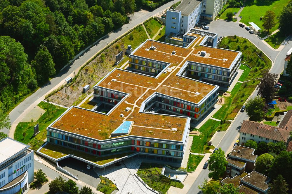 Bielefeld aus der Vogelperspektive: Klinik- Gebäudekomplex in Bielefeld im Bundesland Nordrhein-Westfalen, Deutschland