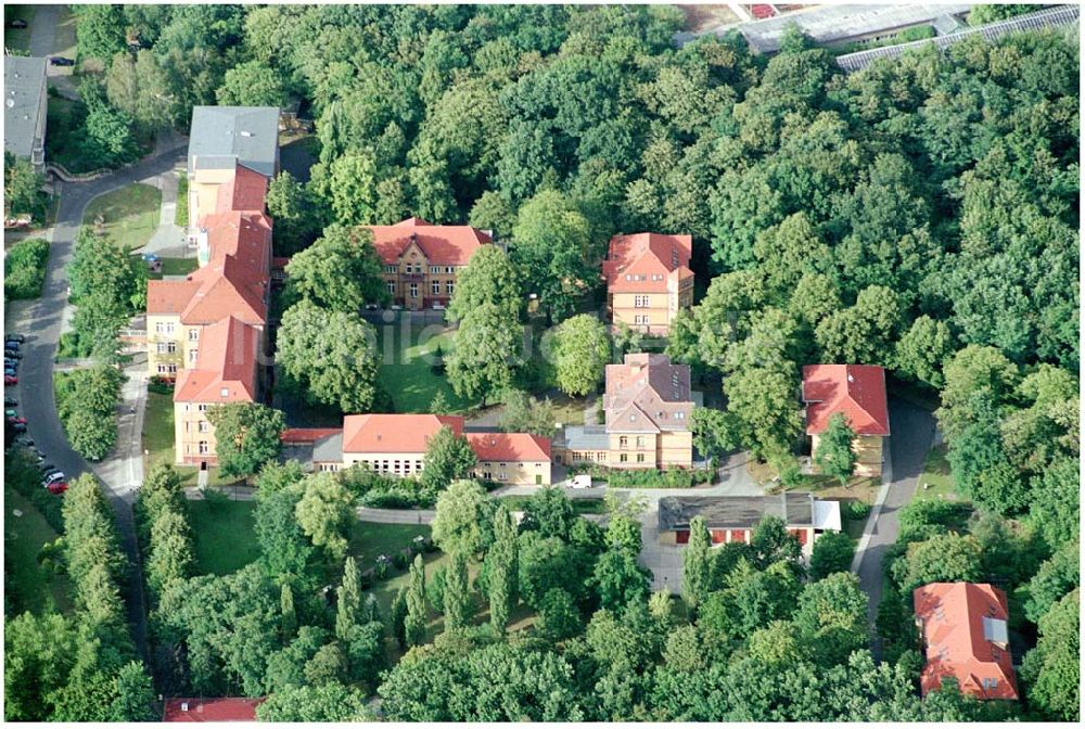 Berlin Lichtenberg von oben - Klinik für Kinder- und Jugendmedizin Lindenhof in Lichtenberg