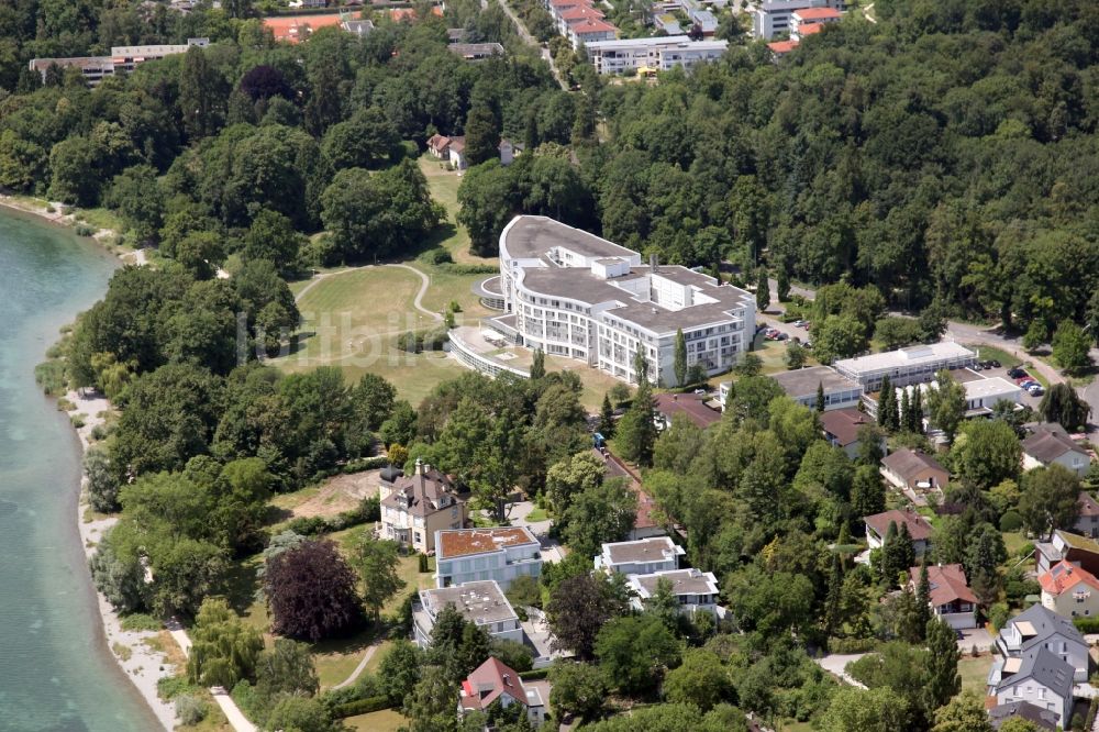 Konstanz von oben - Kliniken Schmieder Konstanz im Bundesland Baden-Württemberg