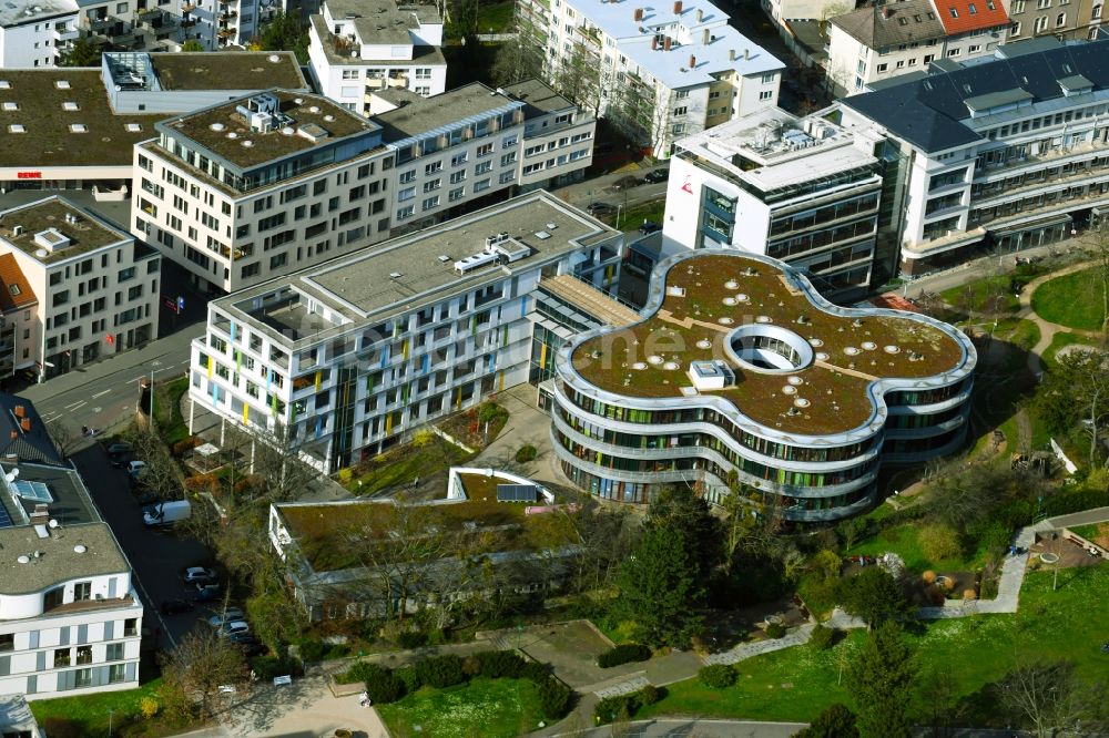 Darmstadt Von Oben - Klinikgebäude Der Darmstädter Kinderkliniken ...