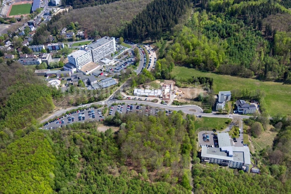 Luftaufnahme Siegen Klinikgel Nde Des Krankenhauses Diakonie Klinikum Jung Stilling In Siegen