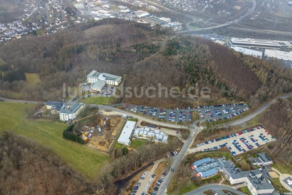 Luftaufnahme Siegen Klinikgel Nde Des Krankenhauses Diakonie Klinikum Jung Stilling In Siegen