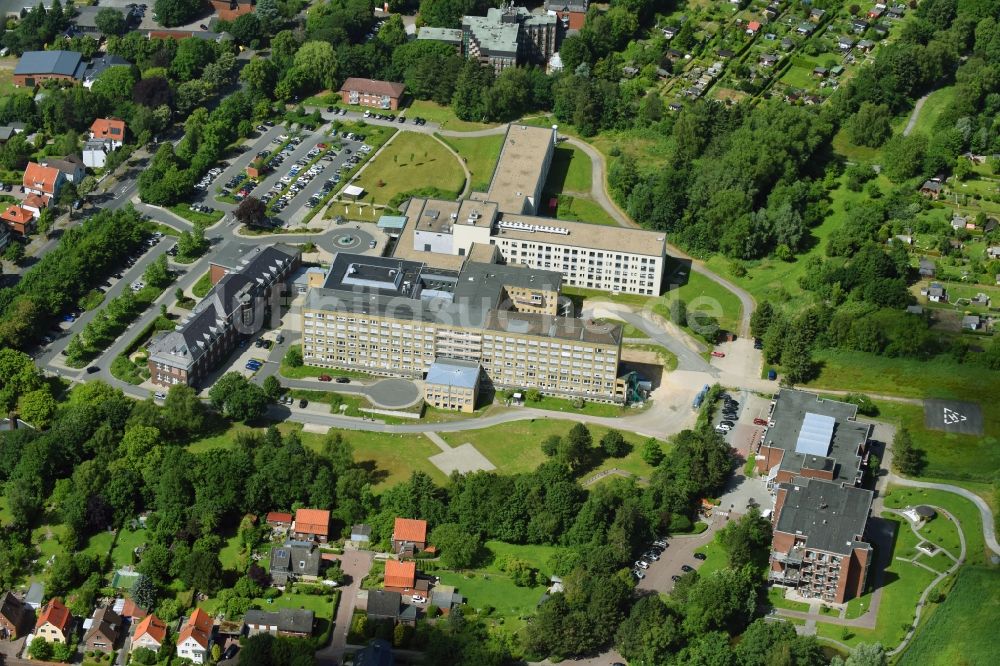 Luftaufnahme Cuxhaven - Klinikgelände Des Krankenhauses HELIOS Klinik ...