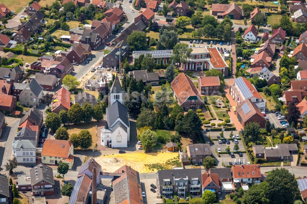 Luftaufnahme Walstedde Klinikgelande Des Krankenhauses Der