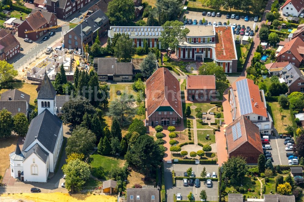 Walstedde Von Oben Klinikgelande Des Krankenhauses Der