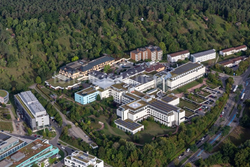 Tübingen Von Oben - Klinikgelände Des Krankenhauses BG Klinik Tübingen ...