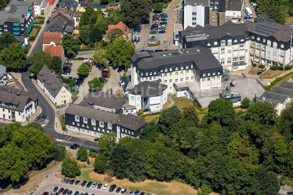 Luftbild Werden - Klinikgelände Des Krankenhauses Sankt Josef Essen ...