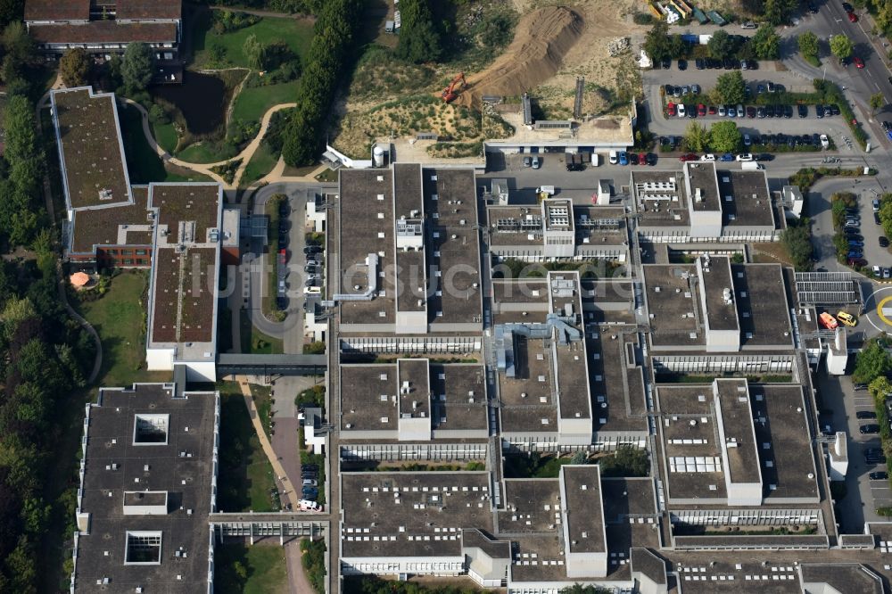 Luftbild Berlin  Klinikgelände des Krankenhauses Vivantes Humboldt