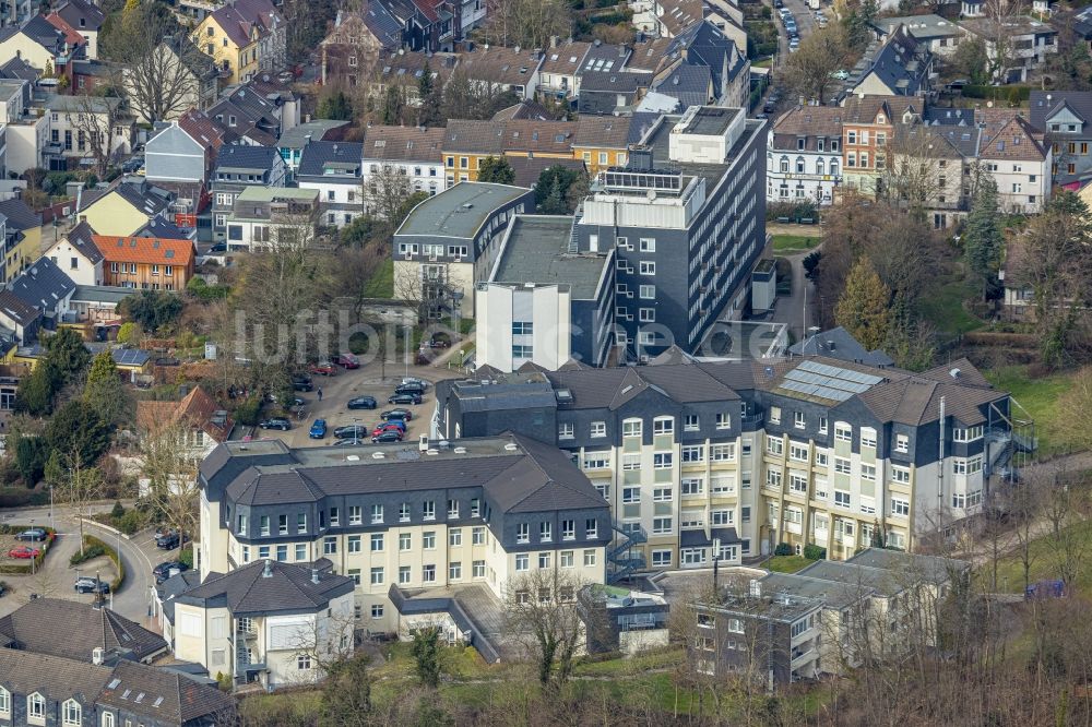 Luftbild Werden - Klinikgelände Sankt Josef Essen-Werden Und Evang ...