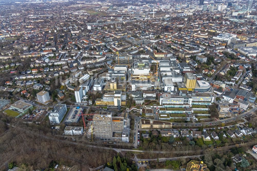 Luftbild Essen - Klinikgelände Universitätsklinikum Essen In Essen Im ...