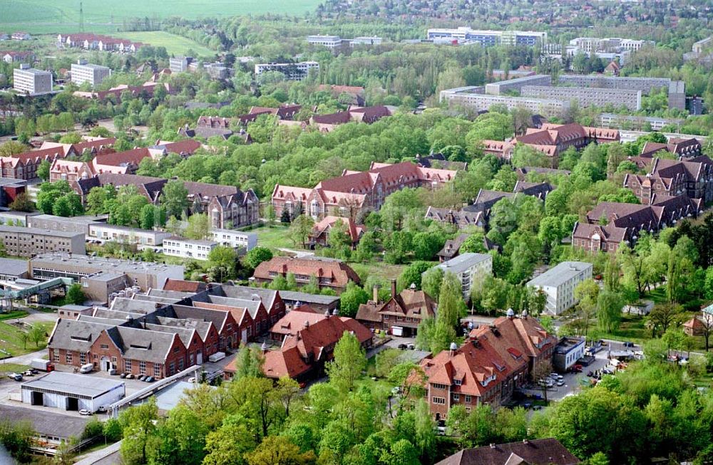 Luftaufnahme Berlin - Buch - Klinikgelände in Berlin - Buch. (HELIOS Kliniken AG).