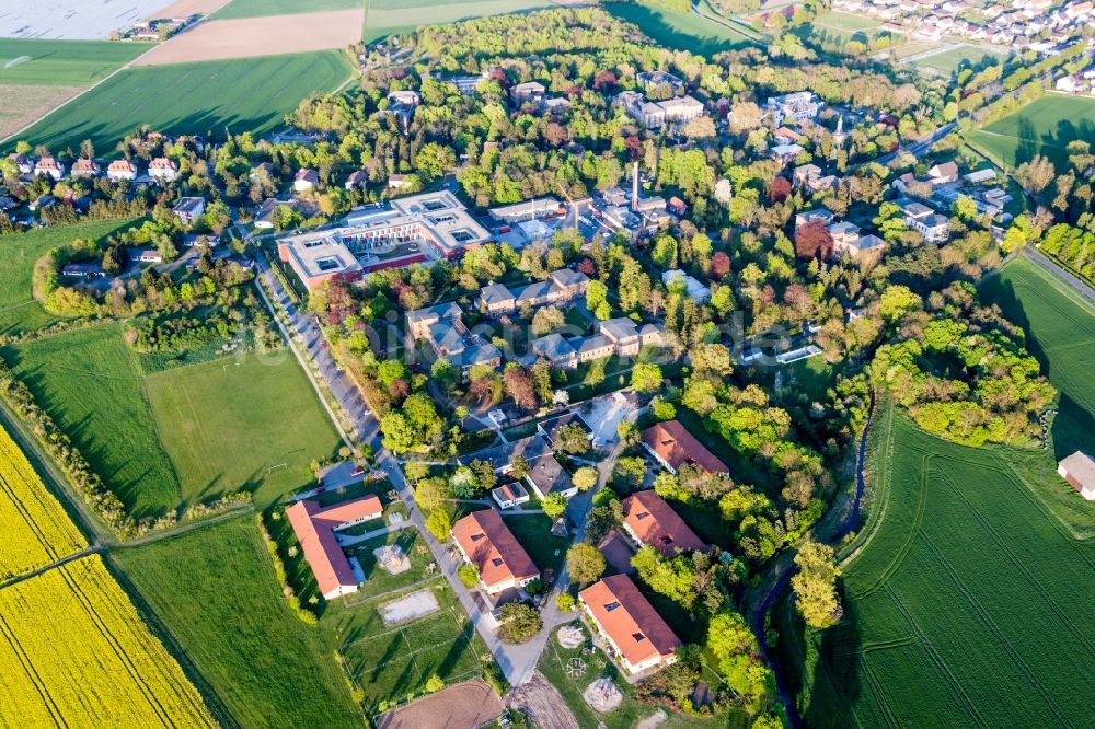 Luftaufnahme Riedstadt  Klinikgelände der Klinik für Kinder und