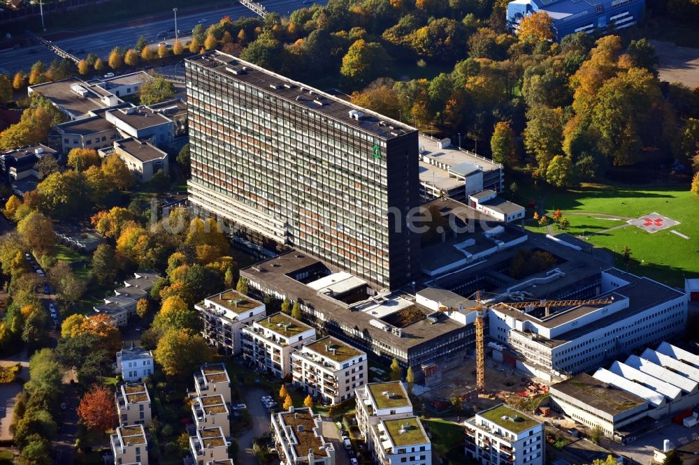 Luftbild Hamburg - Klinikgelände des Krankenhauses Asklepios Klinik Altona in Altona in Hamburg, Deutschland