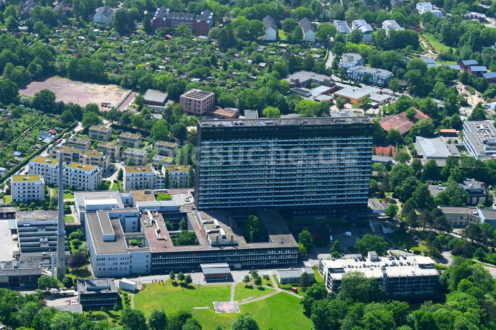 Luftbild Hamburg - Klinikgelände des Krankenhauses Asklepios Klinik Altona im Ortsteil Altona in Hamburg, Deutschland