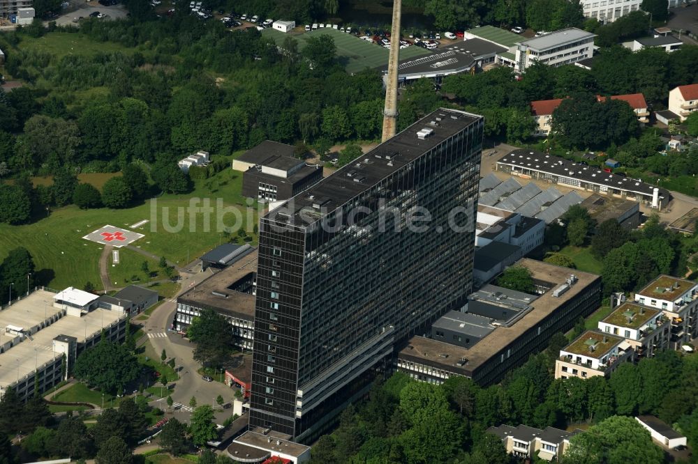 Luftaufnahme Hamburg - Klinikgelände des Krankenhauses Asklepios Klinik Altona an der Paul-Ehrlich-Straße in Hamburg