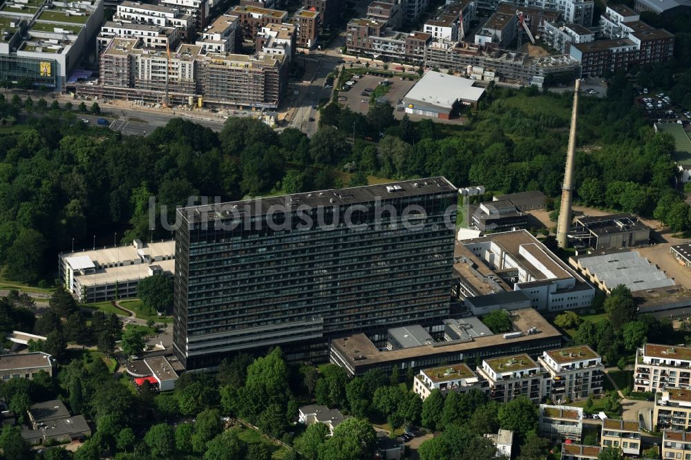 Hamburg aus der Vogelperspektive: Klinikgelände des Krankenhauses Asklepios Klinik Altona an der Paul-Ehrlich-Straße in Hamburg