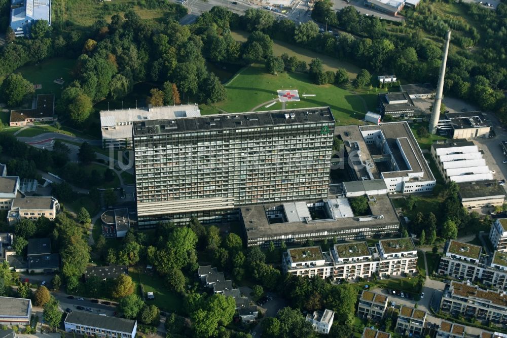 Luftbild Hamburg - Klinikgelände des Krankenhauses Asklepios Klinik Altona in der Paul-Ehrlich-Straße in Hamburg