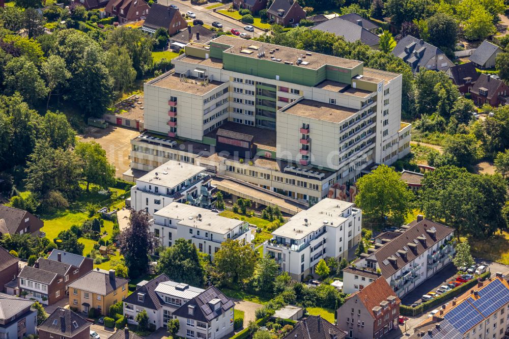 Luftbild Hamm - Klinikgelände des Krankenhauses St. Barbara-Klinik in Hamm im Bundesland Nordrhein-Westfalen