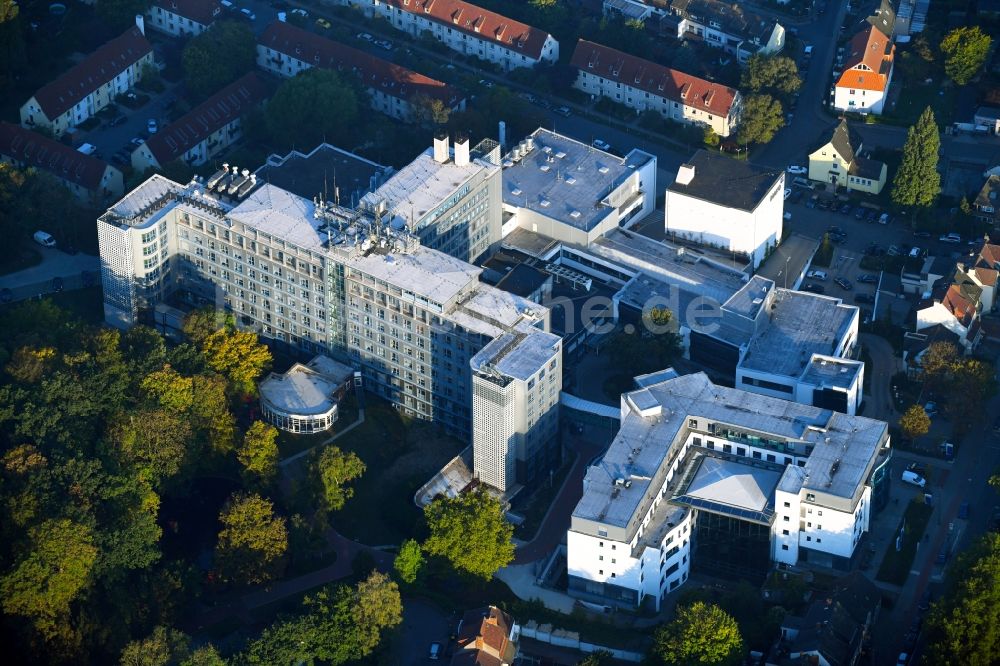 Luftbild Bremen - Klinikgelände des Krankenhauses der DIAKO Ev. Diakonie-Krankenhaus gemeinnützige GmbH in Bremen, Deutschland