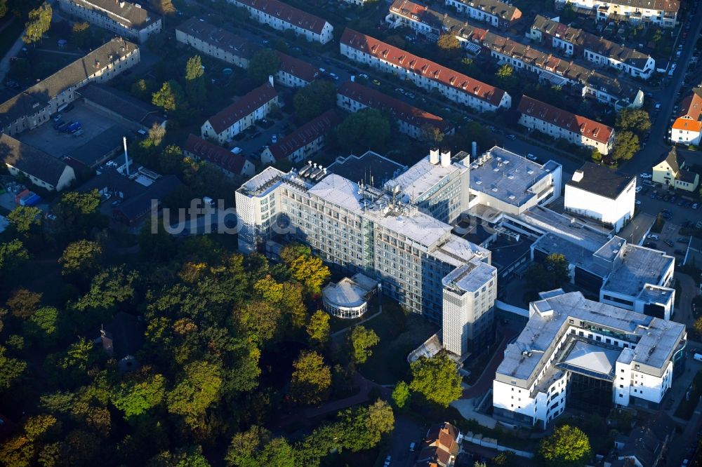 Luftaufnahme Bremen - Klinikgelände des Krankenhauses der DIAKO Ev. Diakonie-Krankenhaus gemeinnützige GmbH in Bremen, Deutschland