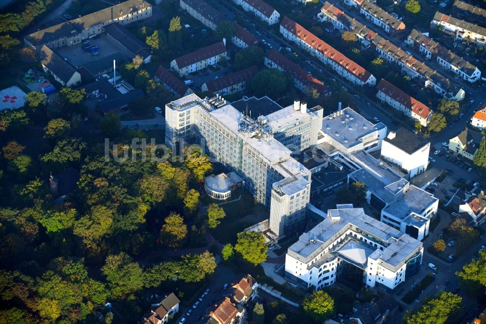 Luftbild Bremen - Klinikgelände des Krankenhauses der DIAKO Ev. Diakonie-Krankenhaus gemeinnützige GmbH in Bremen, Deutschland