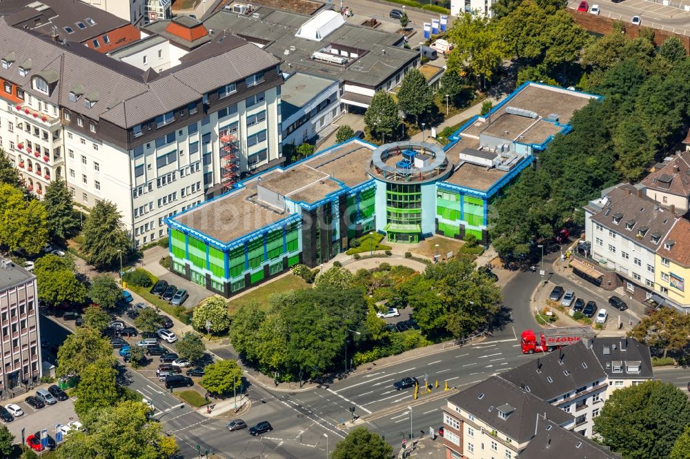 Luftaufnahme Essen - Klinikgelände des Krankenhauses Elisabeth-Krankenhaus Essen in Essen im Bundesland Nordrhein-Westfalen, Deutschland