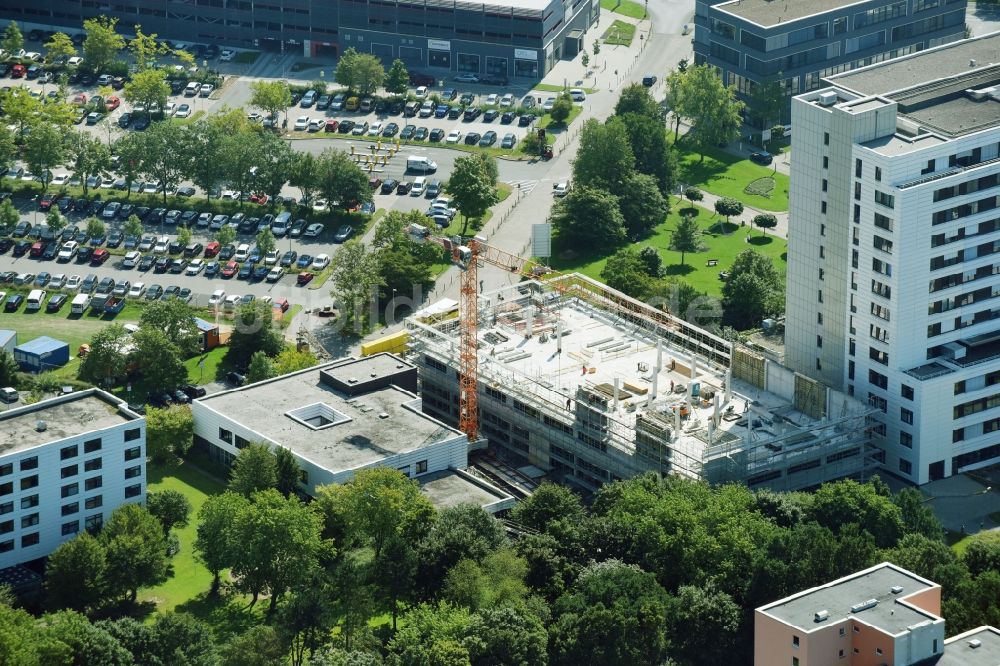 Wetzlar aus der Vogelperspektive: Klinikgelände des Krankenhauses an der Forsthausstraße in Wetzlar im Bundesland Hessen, Deutschland