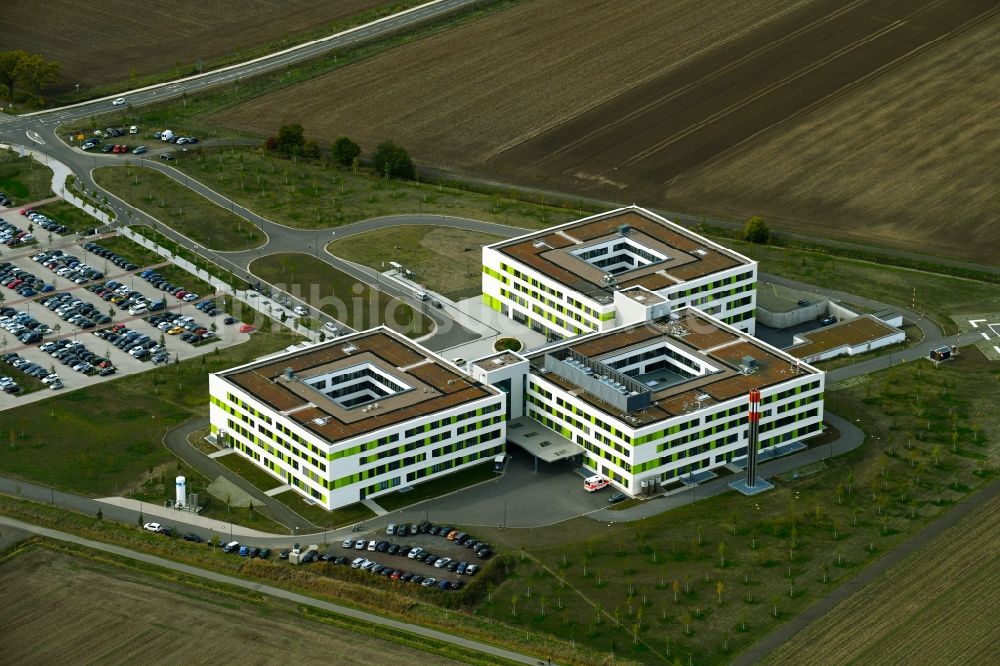 Luftbild Obernkirchen - Klinikgelände des Krankenhauses Gesamtklinikum für das Schaumburger Land in Obernkirchen im Bundesland Niedersachsen, Deutschland