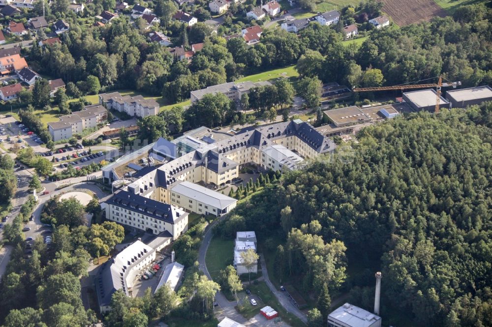 Luftaufnahme Bayreuth - Klinikgelände des Krankenhauses Hohe Warte in Bayreuth im Bundesland Bayern