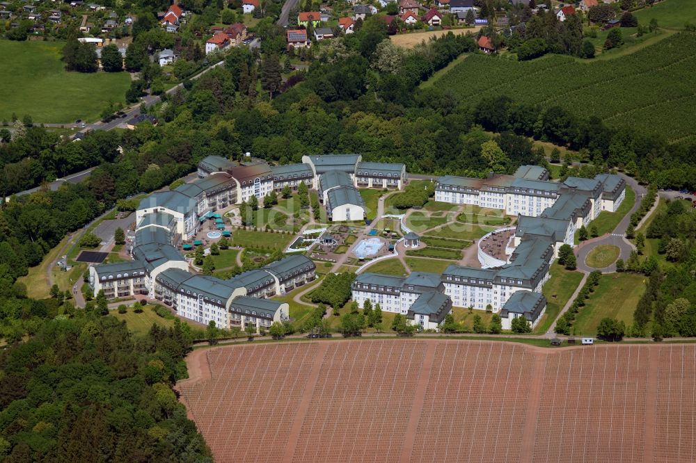 Luftbild Kreischa - Klinikgelände des Krankenhauses KLINIK BAVARIA Kreischa in Kreischa im Bundesland Sachsen, Deutschland