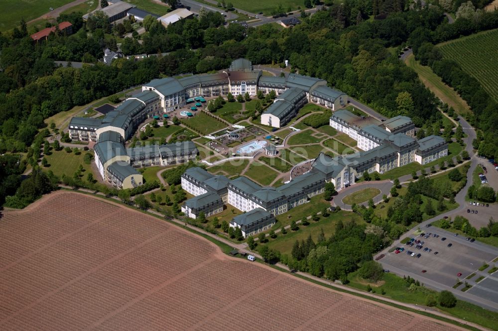 Luftaufnahme Kreischa - Klinikgelände des Krankenhauses KLINIK BAVARIA Kreischa in Kreischa im Bundesland Sachsen, Deutschland