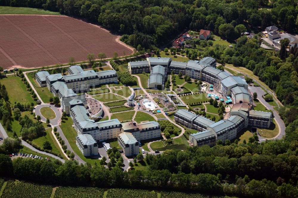 Luftbild Kreischa - Klinikgelände des Krankenhauses KLINIK BAVARIA Kreischa in Kreischa im Bundesland Sachsen, Deutschland