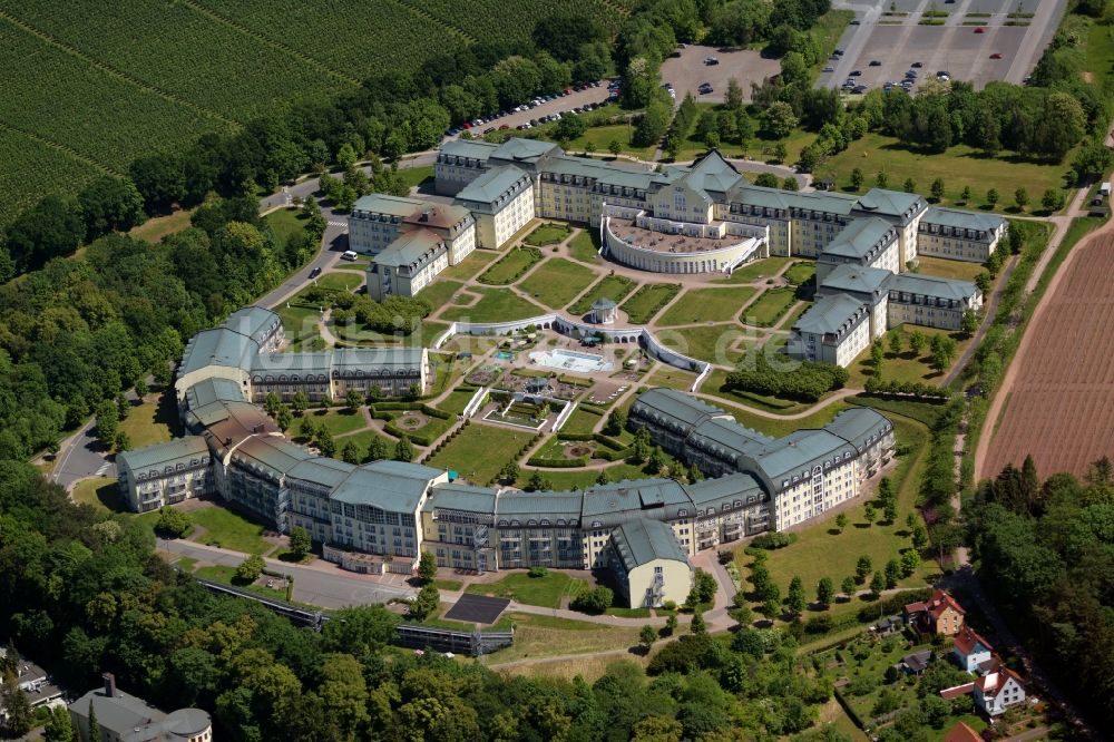 Kreischa aus der Vogelperspektive: Klinikgelände des Krankenhauses KLINIK BAVARIA Kreischa in Kreischa im Bundesland Sachsen, Deutschland