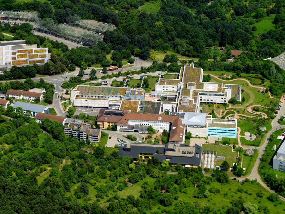 Luftaufnahme Tübingen - Klinikgelände des Krankenhauses BG Klinik Tübingen in Tübingen im Bundesland Baden-Württemberg, Deutschland