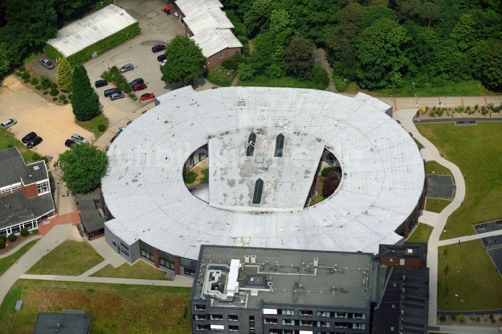 Luftbild Bad Bramstedt - Klinikgelände des Krankenhauses Klinikum Bad Bramstedt an der Oskar-Alexander-Straße in Bad Bramstedt im Bundesland Schleswig-Holstein, Deutschland