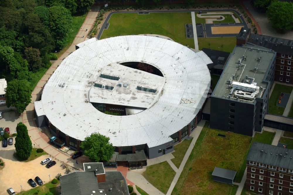 Luftbild Bad Bramstedt - Klinikgelände des Krankenhauses Klinikum Bad Bramstedt an der Oskar-Alexander-Straße in Bad Bramstedt im Bundesland Schleswig-Holstein, Deutschland