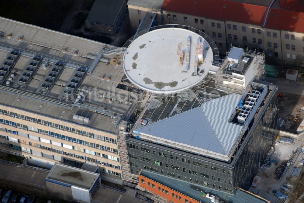 Luftbild Potsdam - Klinikgelände des Krankenhauses Klinikum Ernst von Bergmann GmbHin der Innenstadt in Potsdam im Bundesland Brandenburg, Deutschland