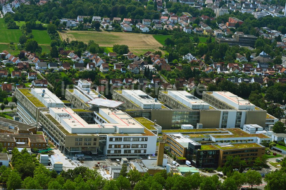 Luftbild Heilbronn - Klinikgelände des Krankenhauses Klinikum Am Gesundbrunnen in Heilbronn im Bundesland Baden-Württemberg, Deutschland