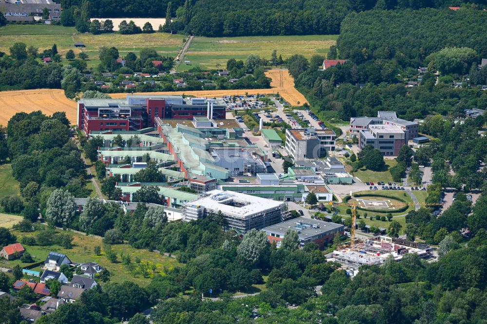 Osnabrück aus der Vogelperspektive: Klinikgelände des Krankenhauses Klinikum Osnabrück GmbH in Osnabrück im Bundesland Niedersachsen, Deutschland