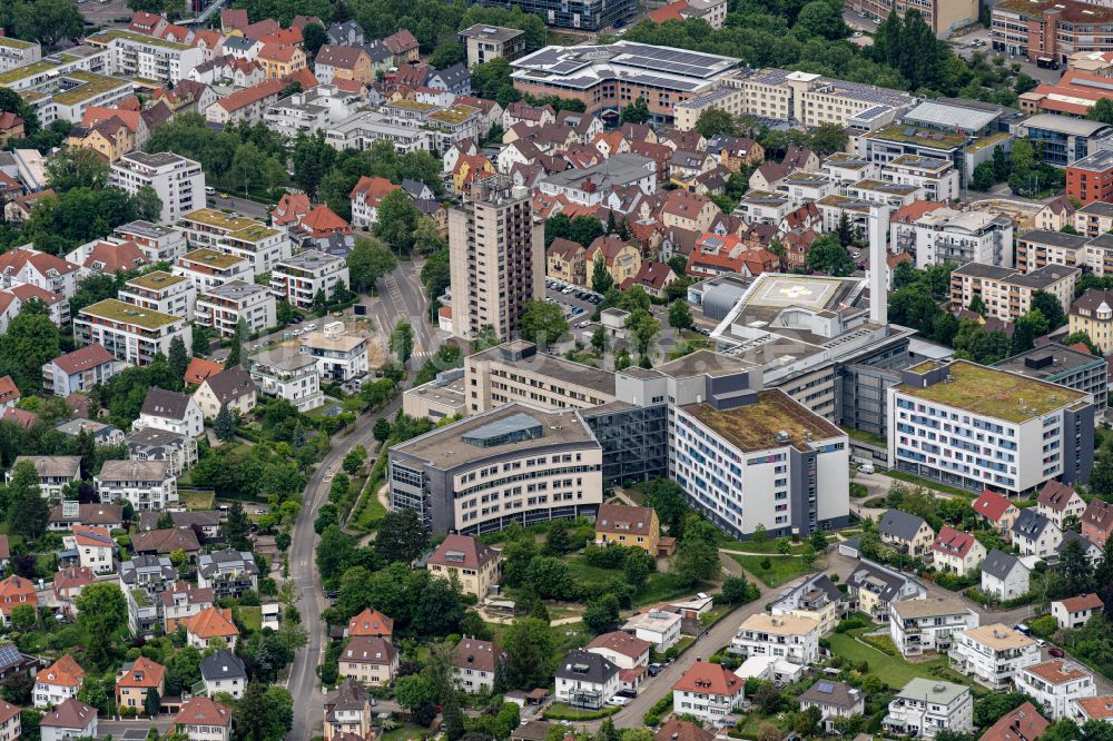 Luftbild Reutlingen - Klinikgelände des Krankenhauses Klinikum am Steinenberg Reutlingen in Reutlingen im Bundesland Baden-Württemberg, Deutschland