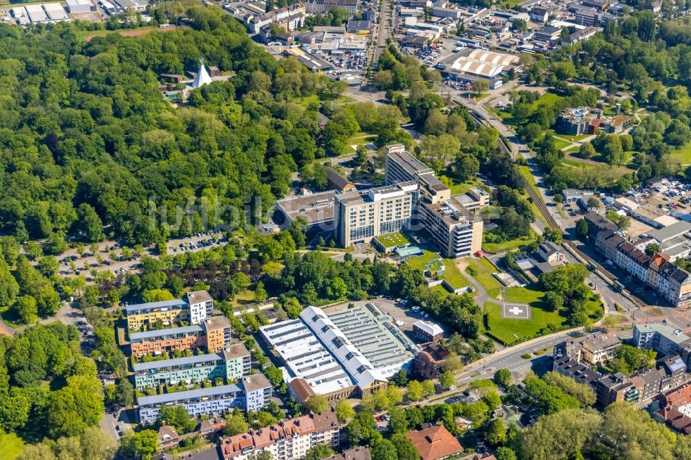 Luftbild Dortmund - Klinikgelände des Krankenhauses Klinikzentrum Nord Dortmund an der Münsterstraße in Dortmund im Bundesland Nordrhein-Westfalen, Deutschland