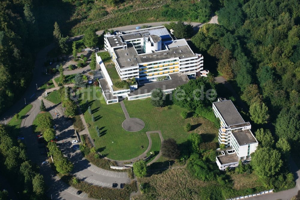 Luftaufnahme Rheinfelden (Baden) - Klinikgelände des Krankenhauses der Kreisklinik in Rheinfelden (Baden) im Bundesland Baden-Württemberg