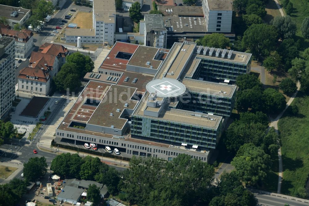 Hannover von oben - Klinikgelände des Krankenhauses KRH Klinikum Siloah in Hannover im Bundesland Niedersachsen