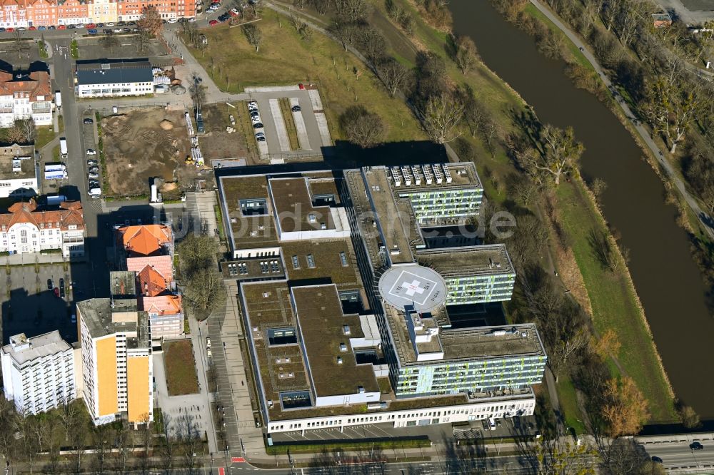 Luftbild Hannover - Klinikgelände des Krankenhauses KRH Klinikum Siloah-Oststadt-Heidehaus in Hannover im Bundesland Niedersachsen