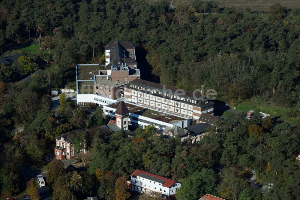 Luftaufnahme Lostau - Klinikgelände Des Krankenhauses Lungenklinik ...