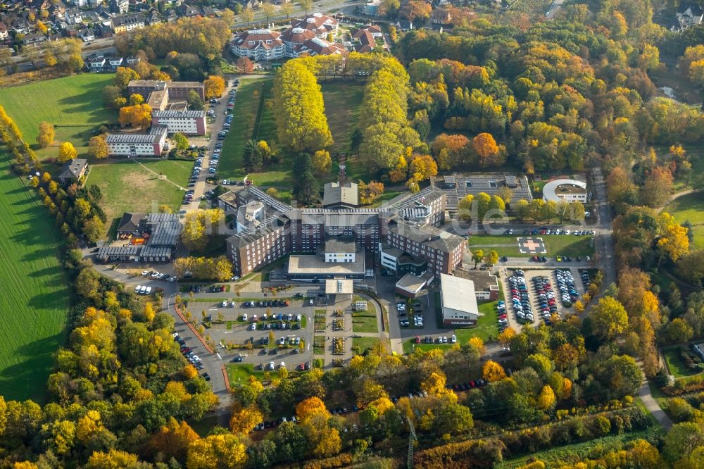 Luftbild Bottrop - Klinikgelände des Krankenhauses Marienhospital in Bottrop im Bundesland Nordrhein-Westfalen